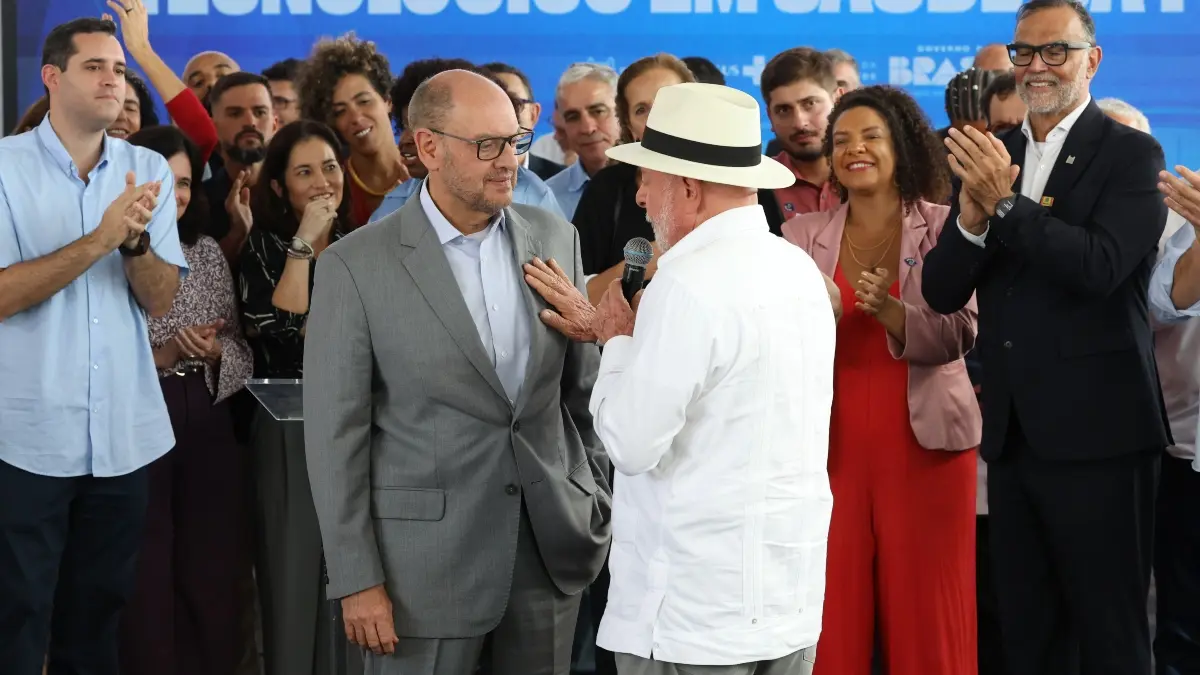 Lula e Ricardo Couto