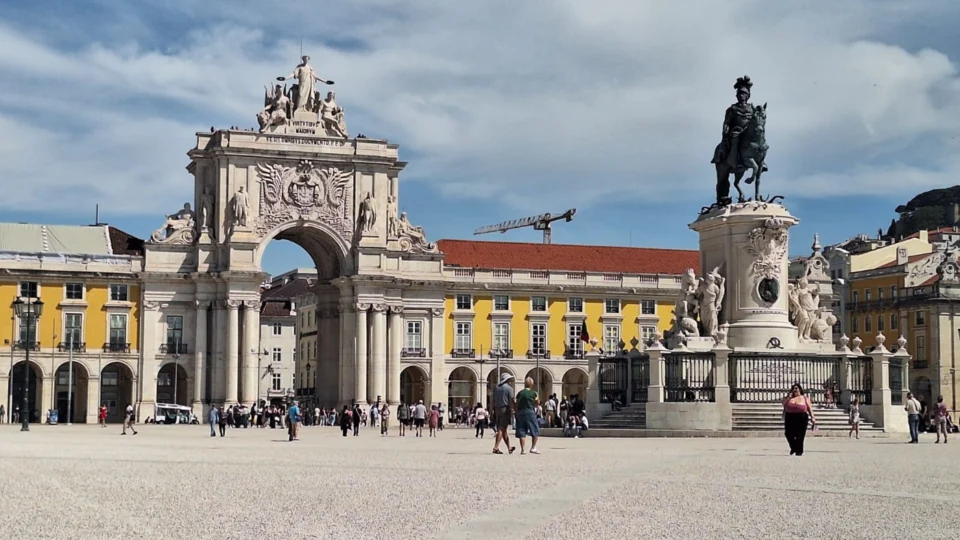 Portugal, Terreiro do Paço, em Lisboa.