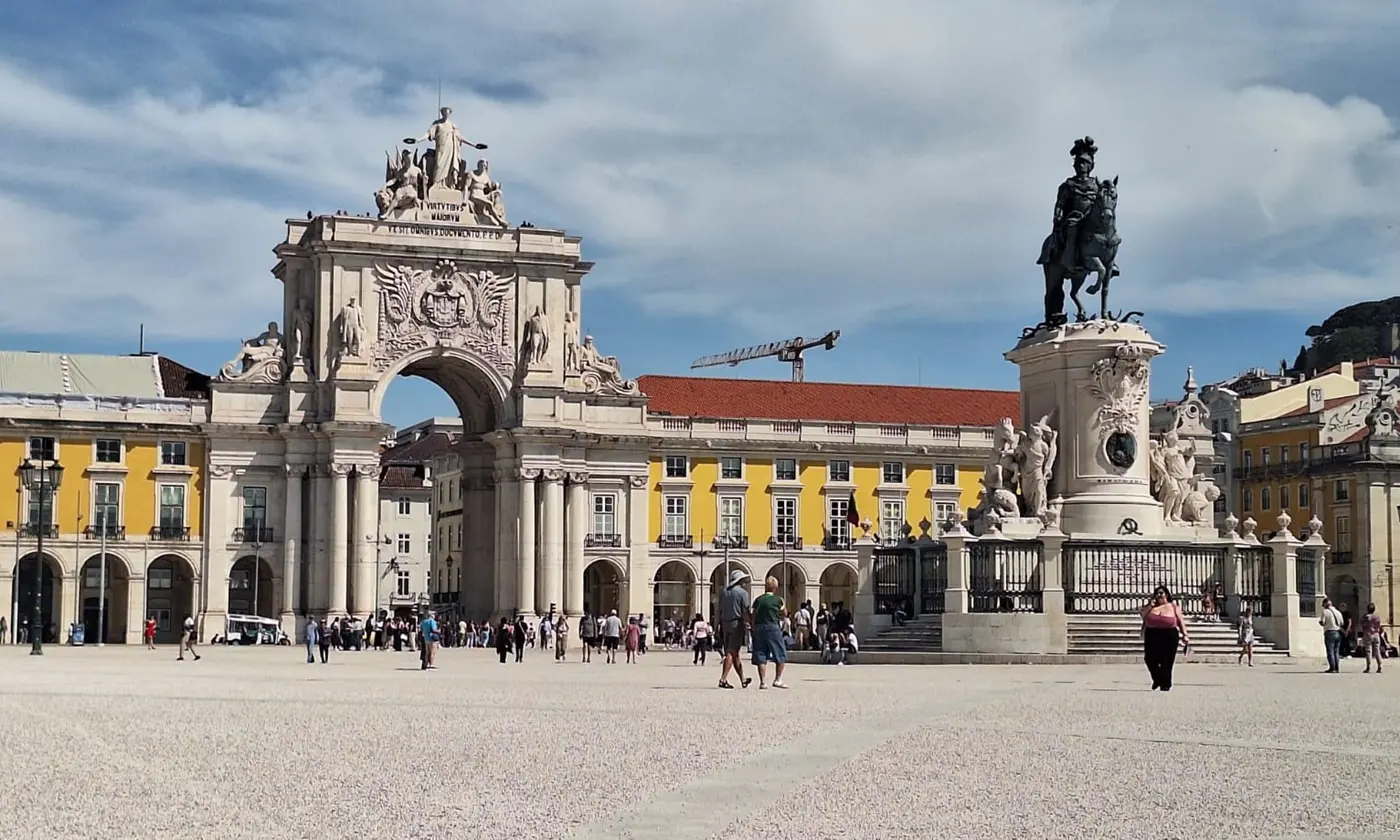 Portugal, Terreiro do Paço, em Lisboa.