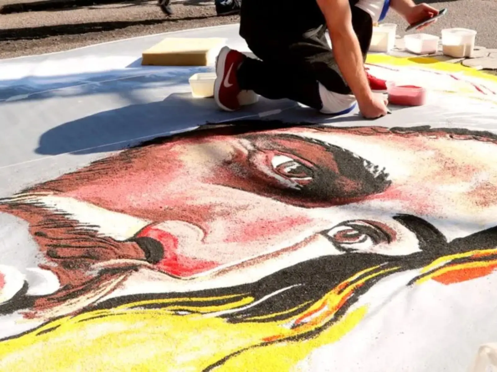 tapete de Corpus Christi
