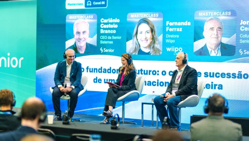 Painel reuniu Jorge Cenci e Carlênio Castelo Branco para debater sucessão, governança e os desafios da nova geração de lideranças empresariais.