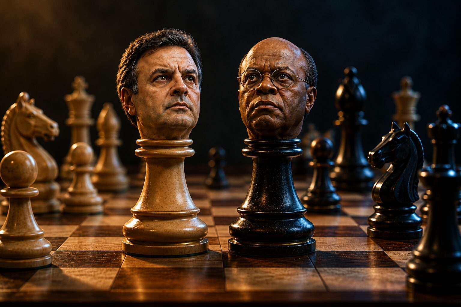 Aécio Neves e Joaquim Barbosa tentam ressuscitar a terceira via Aécio Neves e Joaquim Barbosa tentam ressuscitar a terceira via