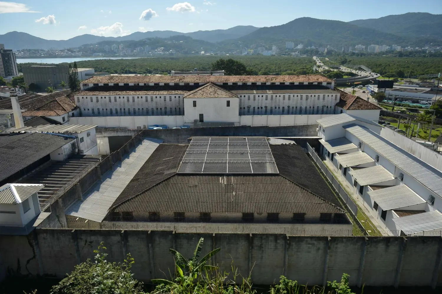 Penitenciária da Agrônomica na capital de SC, Florianópolis