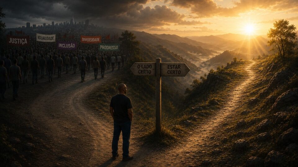 Estar “do lado certo” ou estar certo?