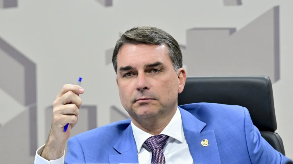 Senador e pré-candidato a presidente Flávio Bolsonaro
