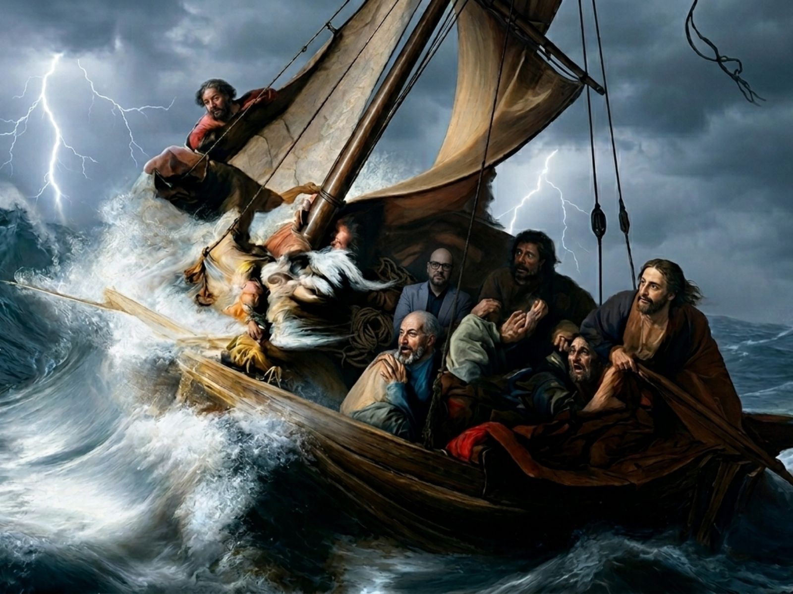 Estamos no mesmo barco. E com o mesmo medo. Mas é preciso ter a mesma coragem. O mesmo brio.