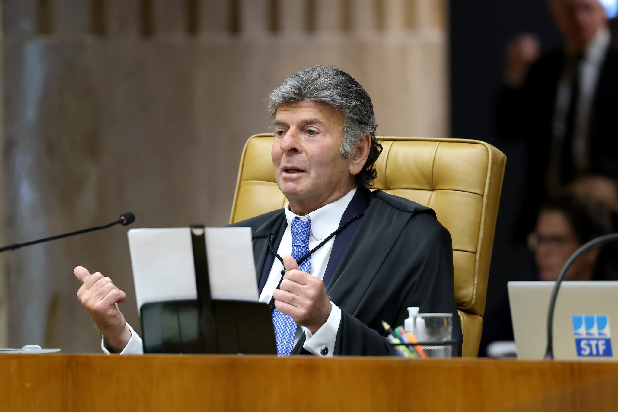 Fux manteve o desembargador Ricardo Couto, presidente do TJ, como governador interinodo Rio de Janeiro.