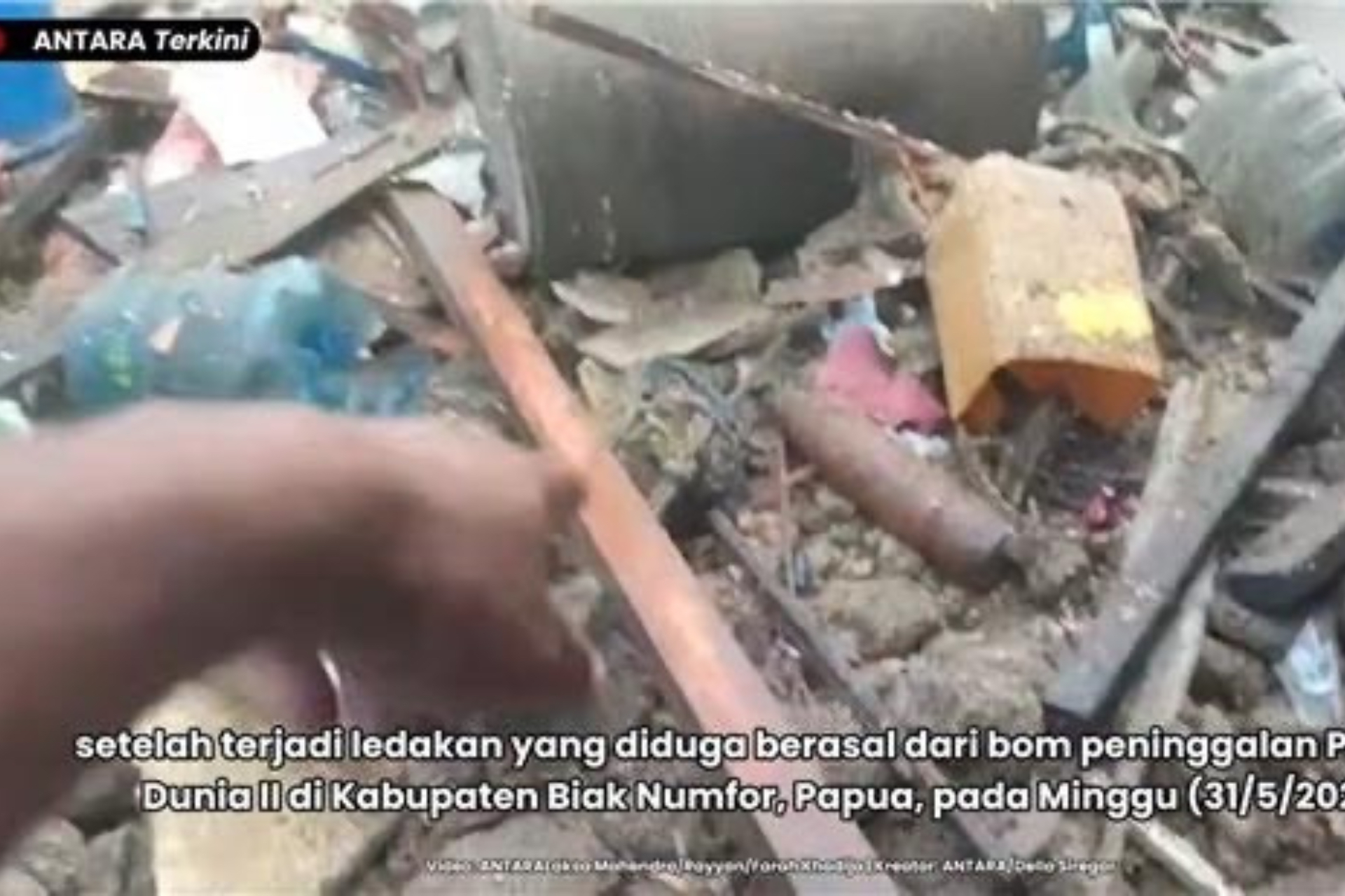 Explosão de bomba da Segunda Guerra Mundial deixa ao menos cinco mortos na Indonésia