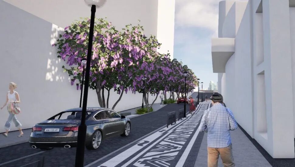 Rua do centro de Curitiba será revitalizada e vai ganhar piso de paralelepípedo