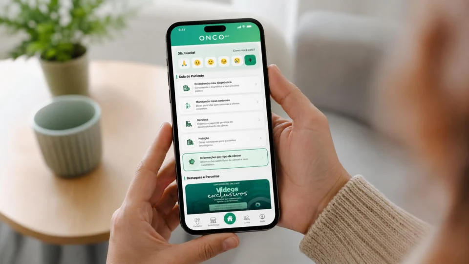 Tecnologia, informação confiável e acolhimento podem fazer toda a diferença na jornada contra o câncer. O OncoApp reúne orientação médica, suporte especializado, organização do tratamento e uma rede de apoio para pacientes e familiares, tornando o cuidado mais acessível e conectado.