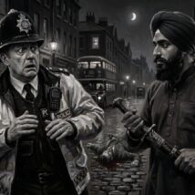Polícia britânica, com medo de parecer racista, acreditou em homem sikh que havia esfaqueado um adolescente de origem polonesa, e algemou a vítima em vez do agressor. Imagem referente a matéria