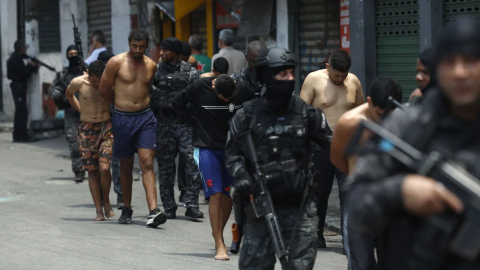 operação contenção comando vermelho segurança pública eleição