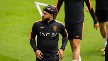 Treinos da Holanda para a Copa