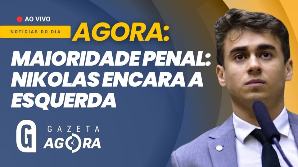 Gazeta Agora: redução da maioridade penal avança n
