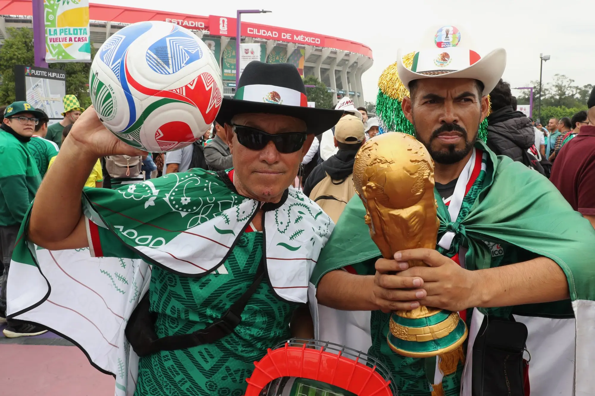 Torcedores do México se preparam para a Copa do Mundo