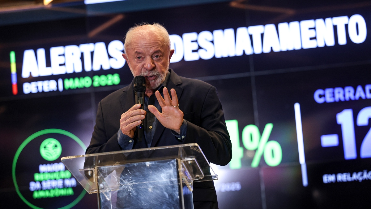 Lula diz que EUA mentem sobre acusação de desmatamento