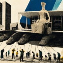 Nisbet chamou de democracia totalitária – e o termo merece ser levado a sério, não como hipérbole retórica, mas como descrição de um regime em que a participação formal coexiste com a dependência real. Imagem referente a matéria
