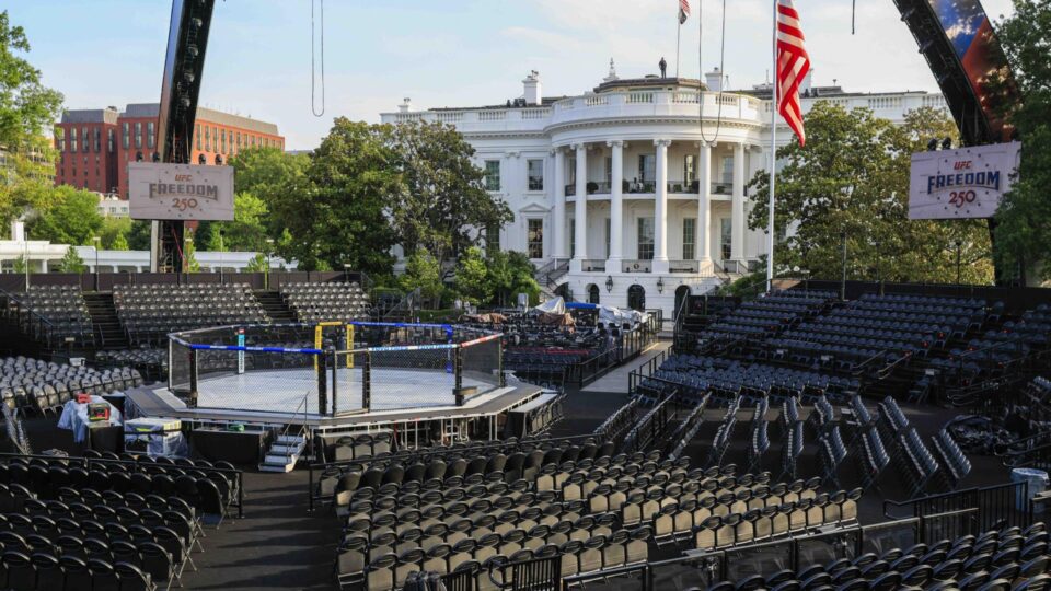 Trump leva o UFC à Casa Branca em cruzada pelo “orgulho americano”