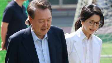 O ex-presidente sul-coreano Yoon Suk Yeol, em imagem de 2025 Imagem referente a matéria