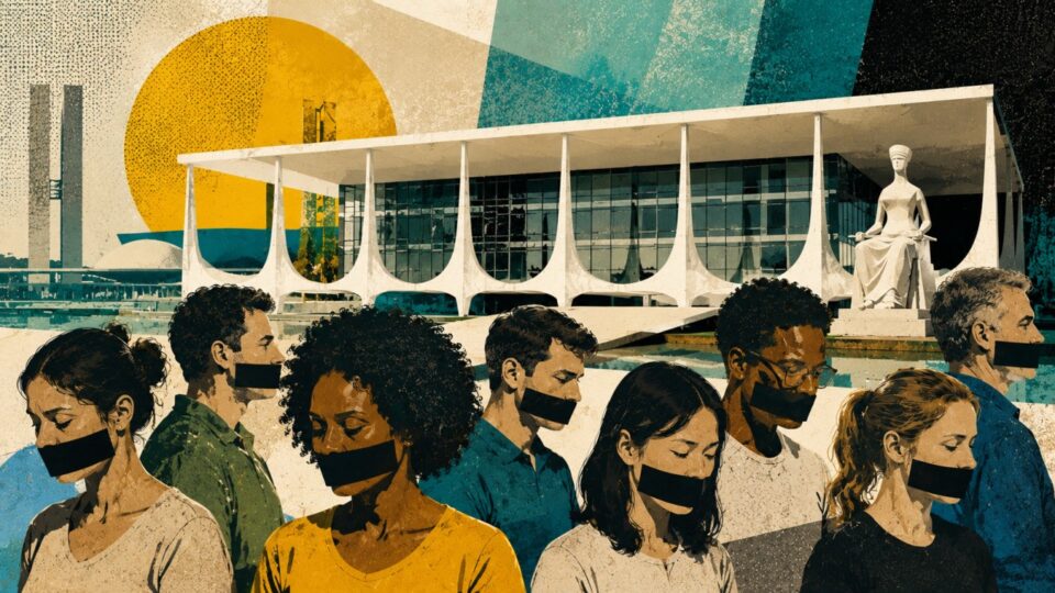 Como milhões de brasileiros passaram a acreditar que criticar o STF é proibido
