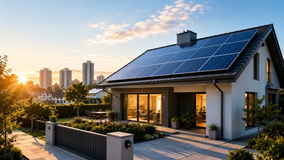 A instalação de sistemas fotovoltaicos reduz custos operacionais, aumenta a eficiência energética e pode contribuir para a valorização patrimonial de imóveis residenciais e comerciais.