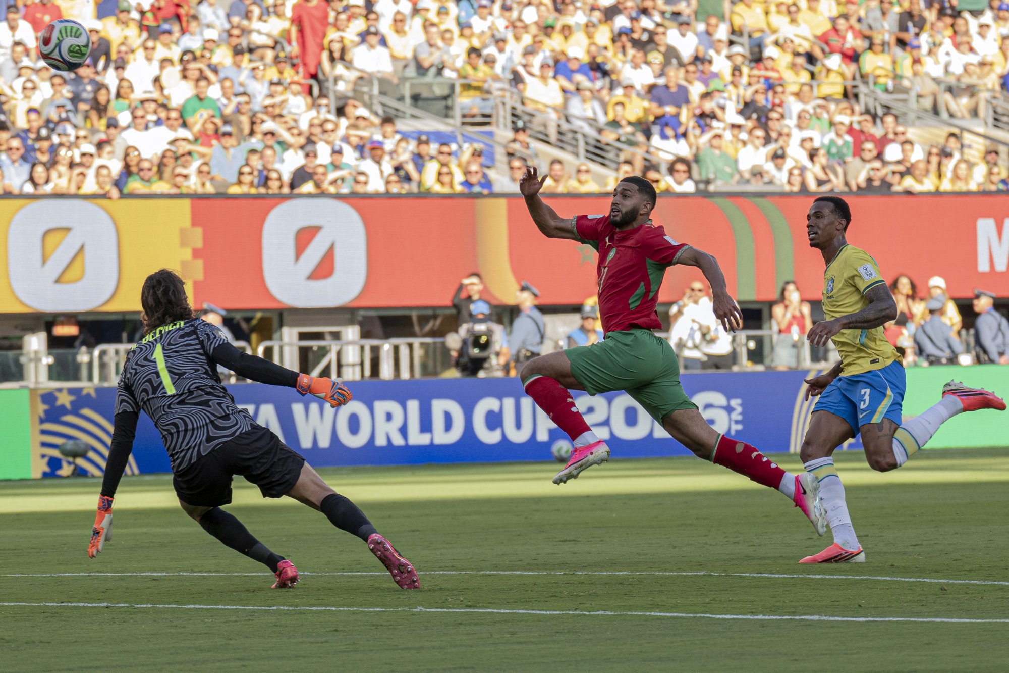 Marrocos pressionou e abriu o placar contra o Brasil na estreia da Copa do Mundo 2026.