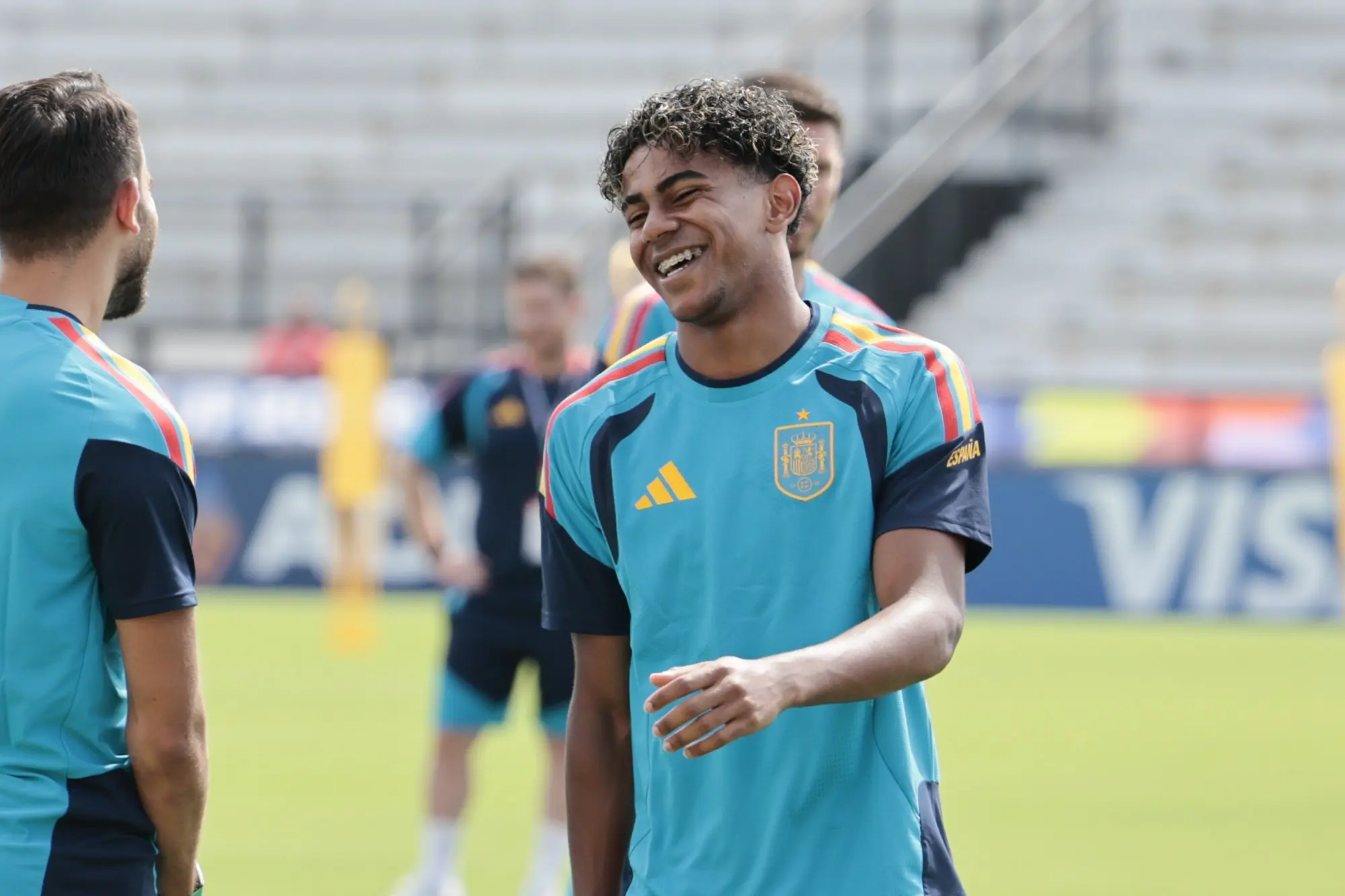 Lamine Yamal, jogador da Espanha