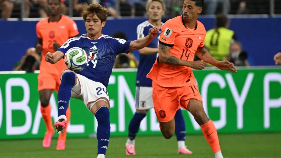 Holanda e Japão na Copa do Mundo