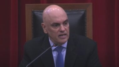 Governo brasileiro pretende encerrar processo movido por empresa americana contra o ministro do STF. Imagem referente a matéria