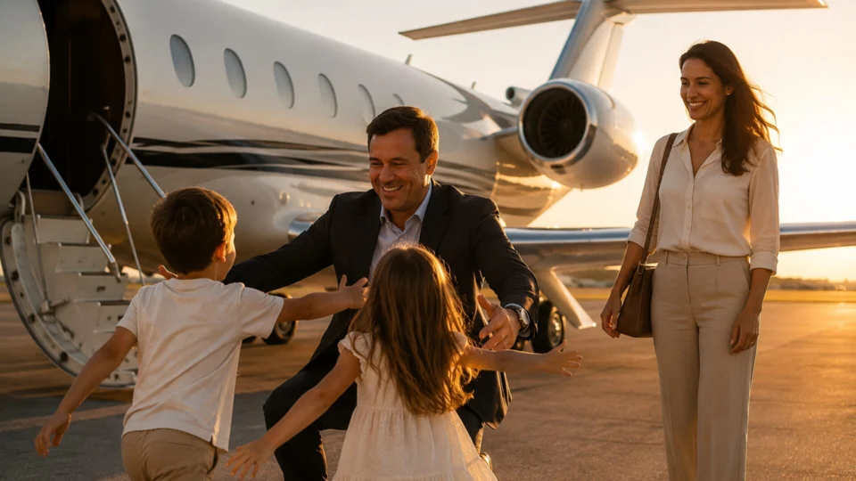 Para os especialistas da ASA Consulting, o maior benefício da aviação executiva não está apenas nos negócios, mas no tempo que empresários conseguem recuperar para dedicar à família e às pessoas que realmente importam.