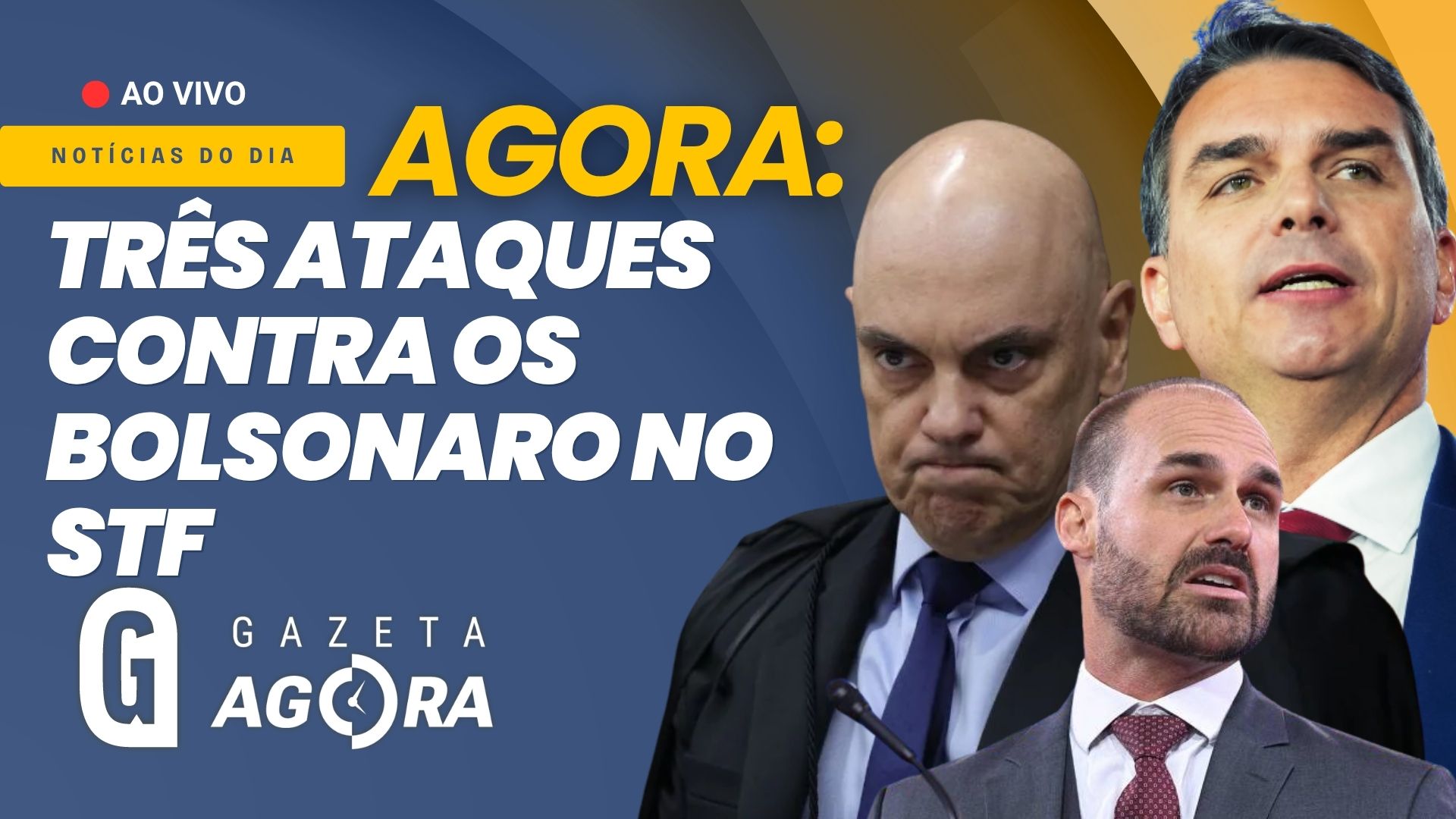 Gazeta Agora: Moraes prepara série de ataques contra a família Bolsonaro