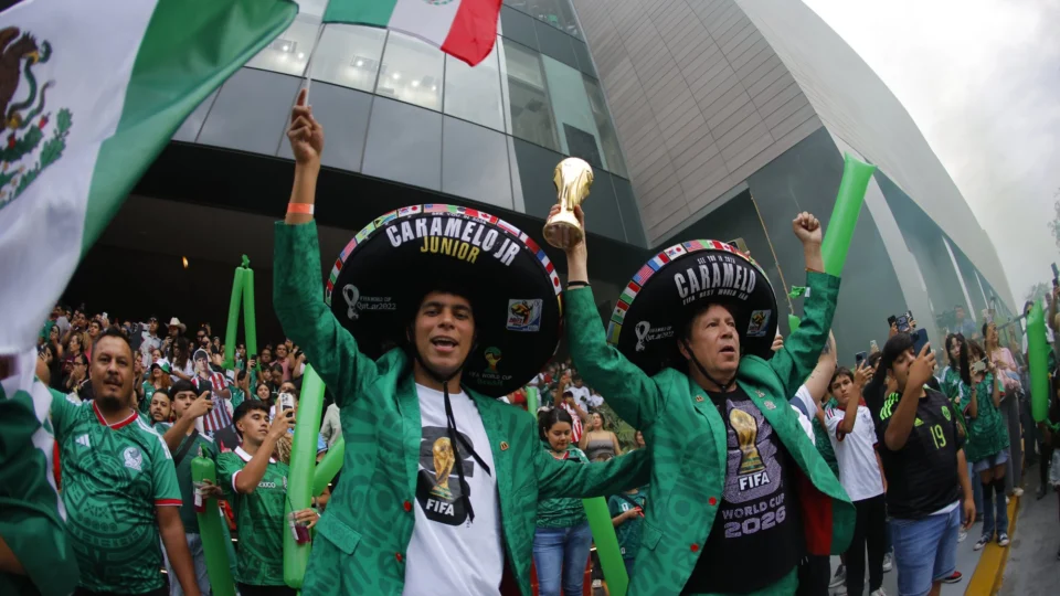 Torcida do México na Copa do Mundo