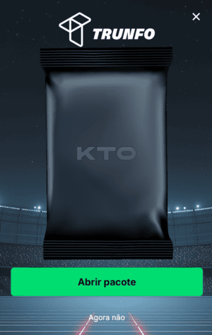 Oferta com missões através de cartas especiais, disponível na KTO
