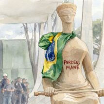 Um país que prende por 14 anos quem escreve em estátua e dá vários benefícios a bandidos perigosos está carcomida moralmente. Imagem referente a matéria