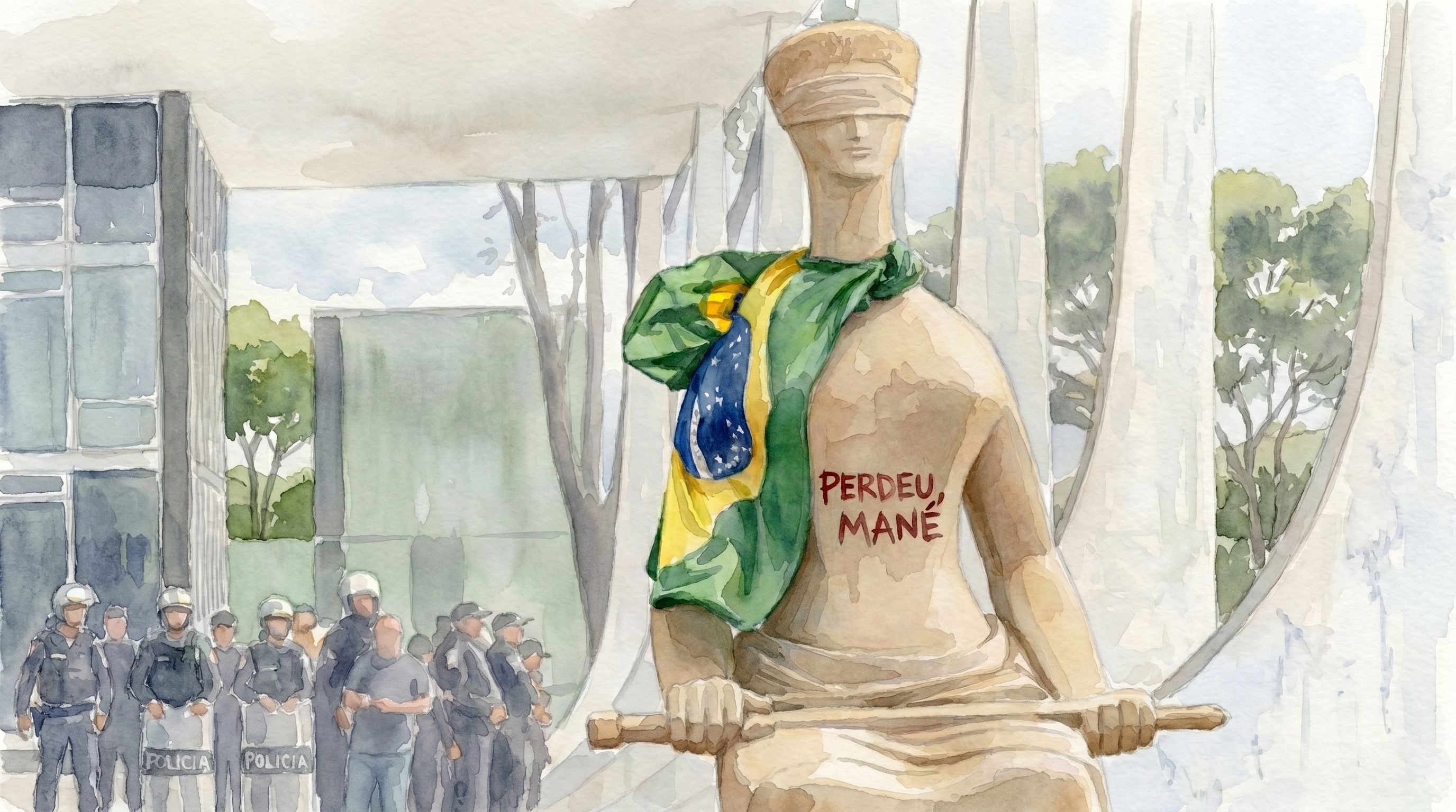 Um Brasil que prende “Débora do Batom” e solta traficante afundou na crise moral