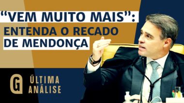 Programa Última Análise desta quarta-feira (17) debate a respeito de declaração de ministro do STF André Mendonça sobre futuro do caso do banco Master. Imagem referente a matéria