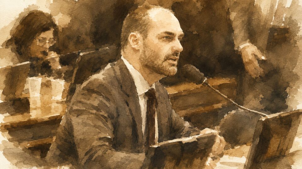 Condenação de Eduardo Bolsonaro é novo absurdo jurídico do STF