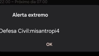 Alerta de Misantropia: vários estados registram evento extremo falso, que vira fenômeno nacional