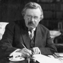 Chesterton: relevância duradoura. Imagem referente a matéria