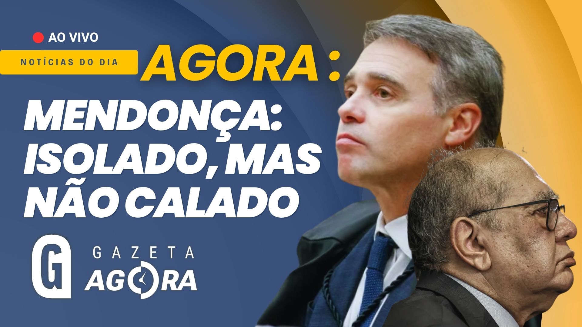 Troca de farpas entre ministros isola André Mendonça no STF