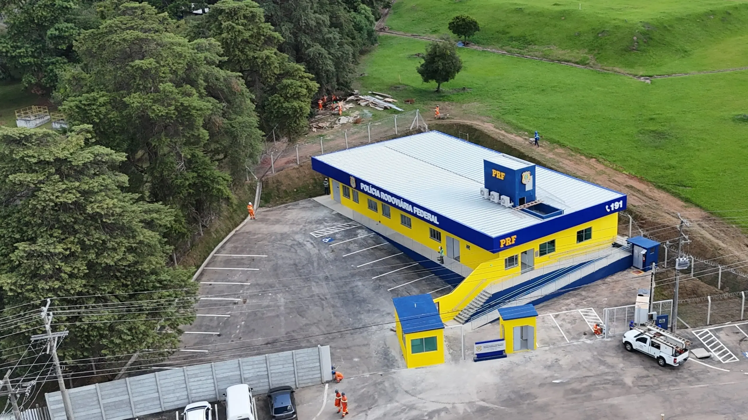 nova sede da Delegacia Metropolitana da PRF