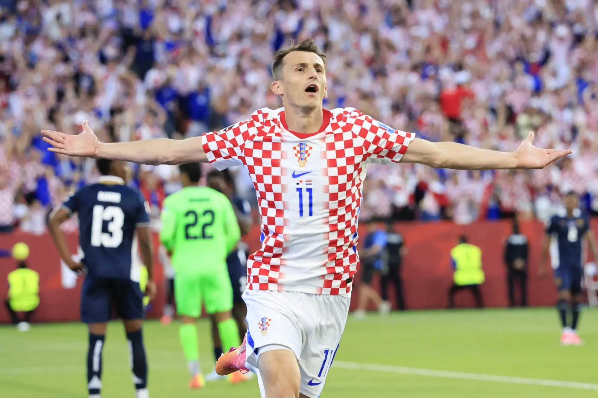 Budimir, jogador da Croácia