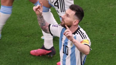 Messi: gratidão a Deus por recorde.