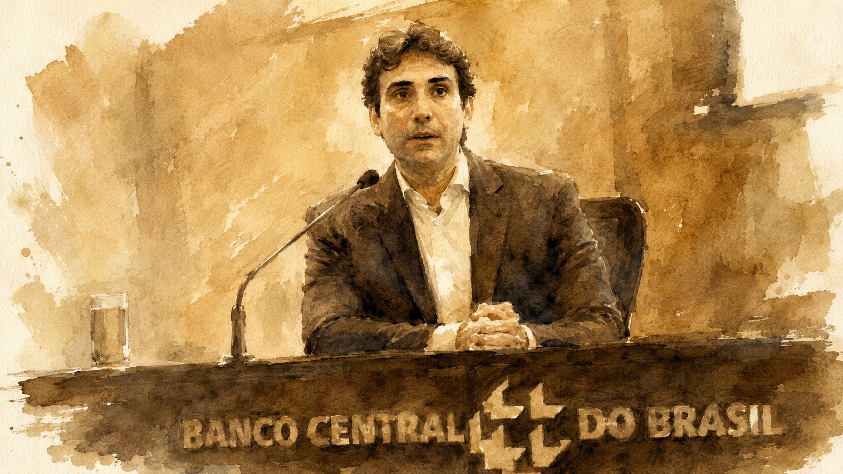 O presidente do Banco Central, Gabriel Galípolo.