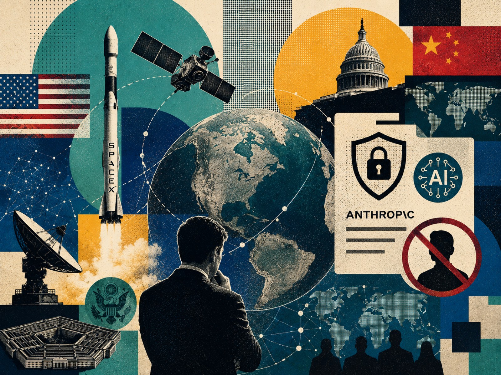 Geopolítica e tecnologia: o que o IPO da SpaceX e a restrição da Anthropic revelam