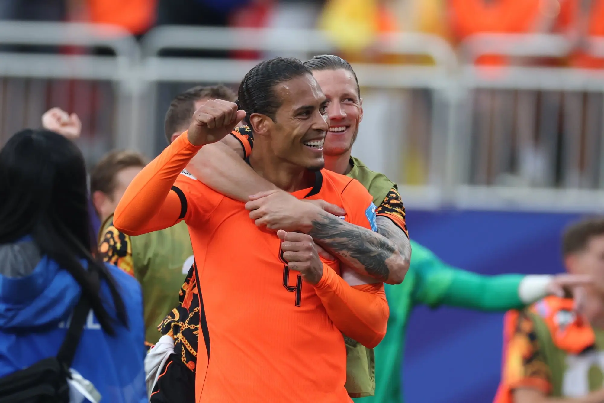 Van Dijk, zagueiro da Holanda