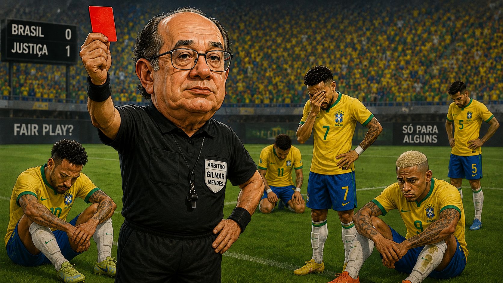 O apito inimigo de Brasília estragou a minha Copa