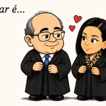 Gilmar Mendes… tá namorando! tá namorando! tá namorando! GILMAR MENDES NAMORADA