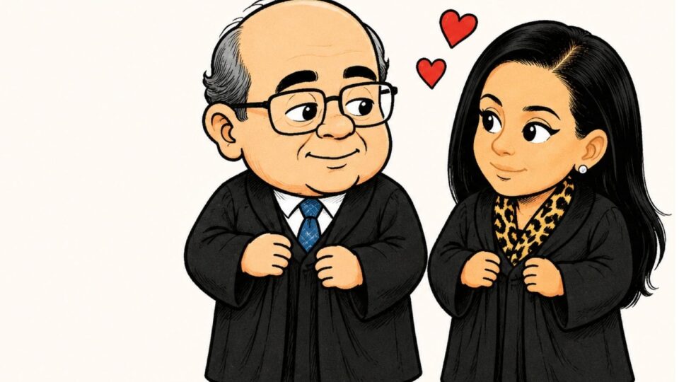 Gilmar Mendes… tá namorando! tá namorando! tá namorando!