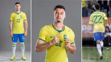 O atacante Gabriel Martinelli se tornou herói da partida desta segunda-feira (29) ao marcar o gol da vitória contra o Japão nos últimos instantes de jogo.